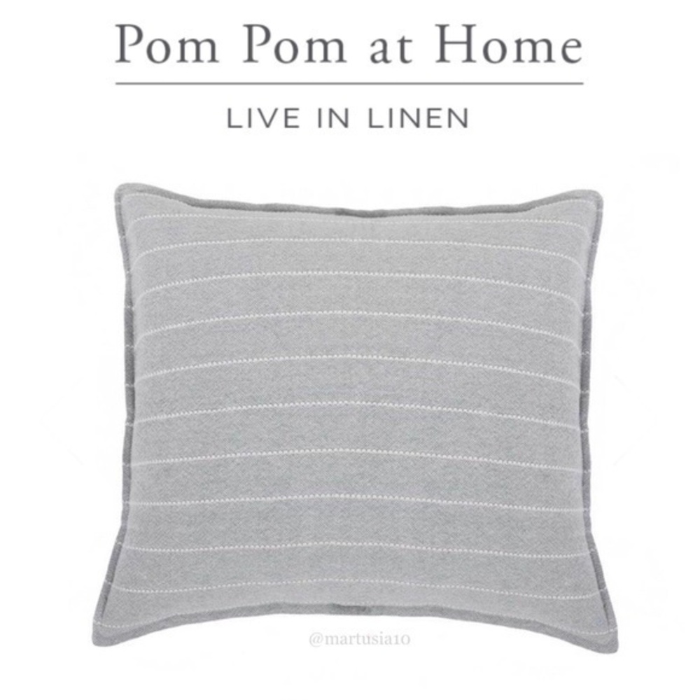 Pom Pom At Home Euro Sham New Without Tags in Sky